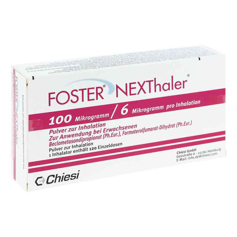 Foster Nexthaler 100/6 [my]g 120 Ed Inhalationspul 1 stk