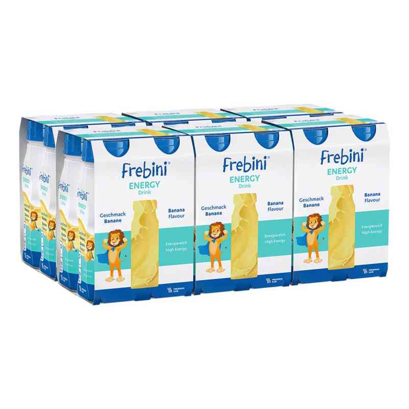 Frebini Energy Drink Banane Trinkflasche 6x4x200 ml von Fresenius Kabi Deutschland GmbH PZN 08101768
