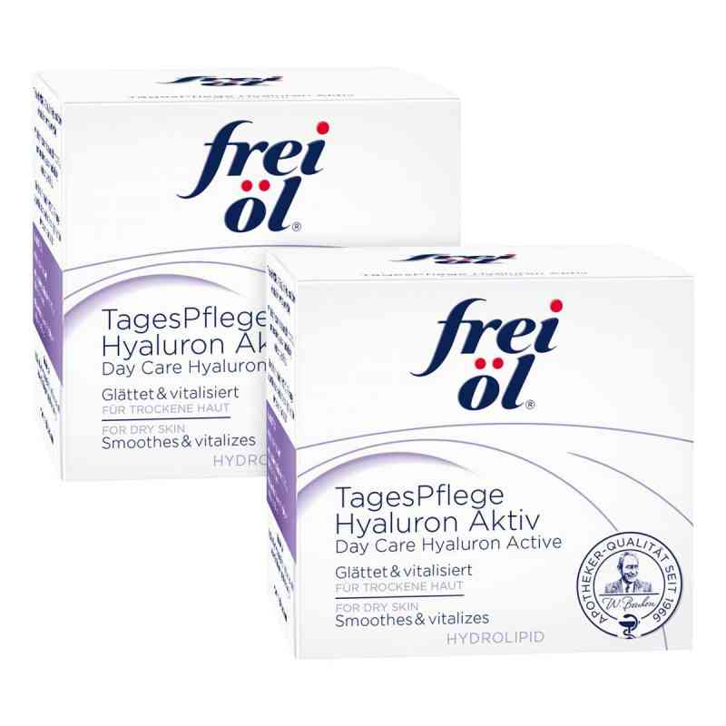 Frei öl Hydrolipid Tagespflege Hyaluron Aktiv Cre. 2x50 ml von Apotheker Walter Bouhon GmbH PZN 08103907