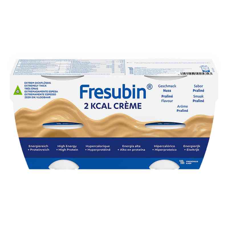 Fresubin 2 kcal Creme Praline | Pudding & Aufbaunahrung 4X125 g von Fresenius Kabi Deutschland GmbH PZN 18850153