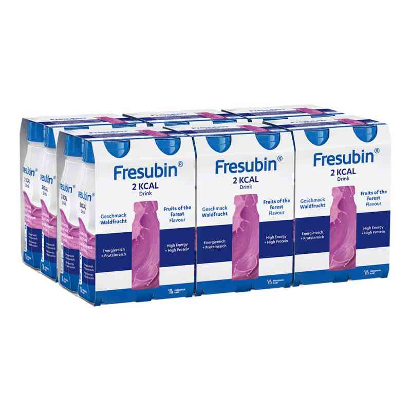 Fresubin 2 kcal Drink Waldfrucht Trinkflasche 24X200 ml von Fresenius Kabi Deutschland GmbH PZN 00279781