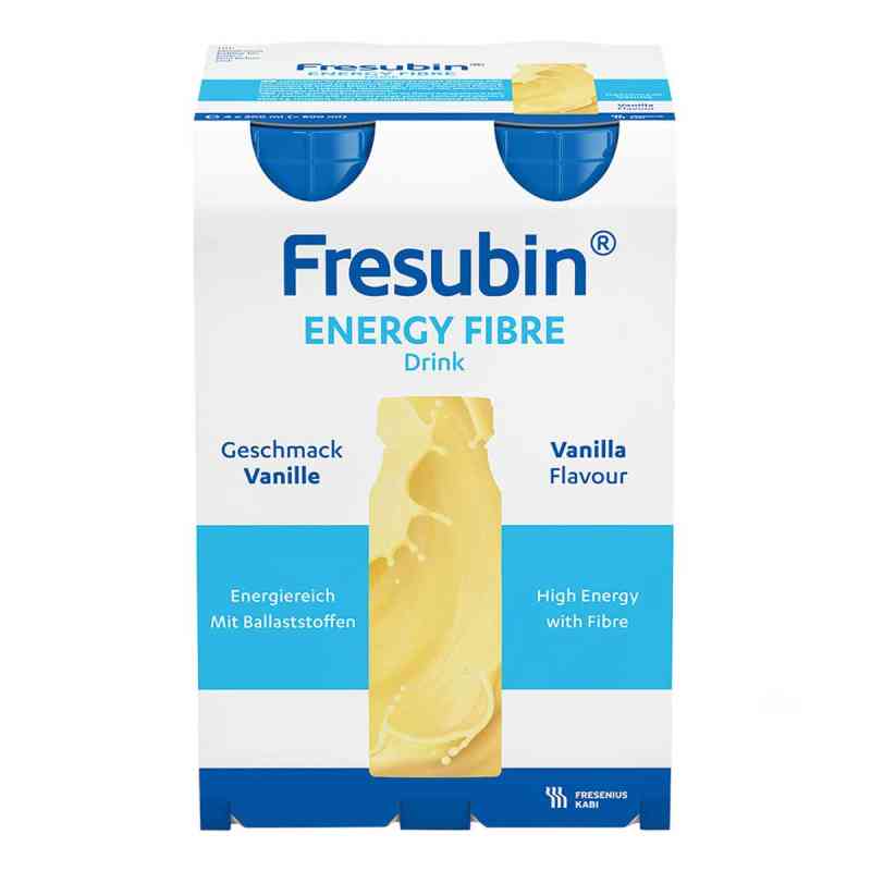 Fresubin Energy Fibre Trinknahrung Vanille | Aufbaukost 4X200 ml von Fresenius Kabi Deutschland GmbH PZN 06892614