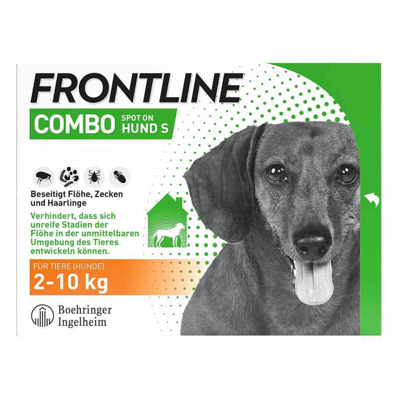 FRONTLINE COMBO® Spot On Hund S 2-10 kg 6 stk von Boehringer Ingelheim VETMEDICA GmbH PZN 17558580