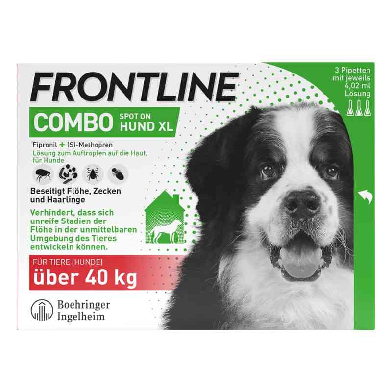 FRONTLINE COMBO® Spot On Hund XL >40 kg 3 stk von Boehringer Ingelheim VETMEDICA GmbH PZN 17558611