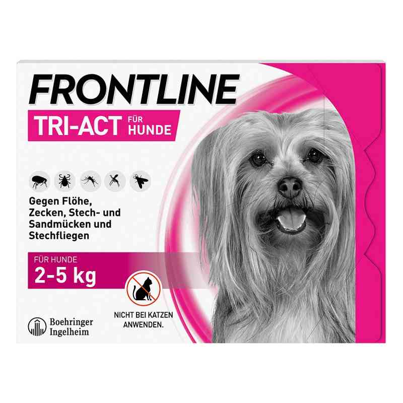 FRONTLINE TRI-ACT® für Hunde 2-5 kg 6 stk von Boehringer Ingelheim VETMEDICA GmbH PZN 16359849