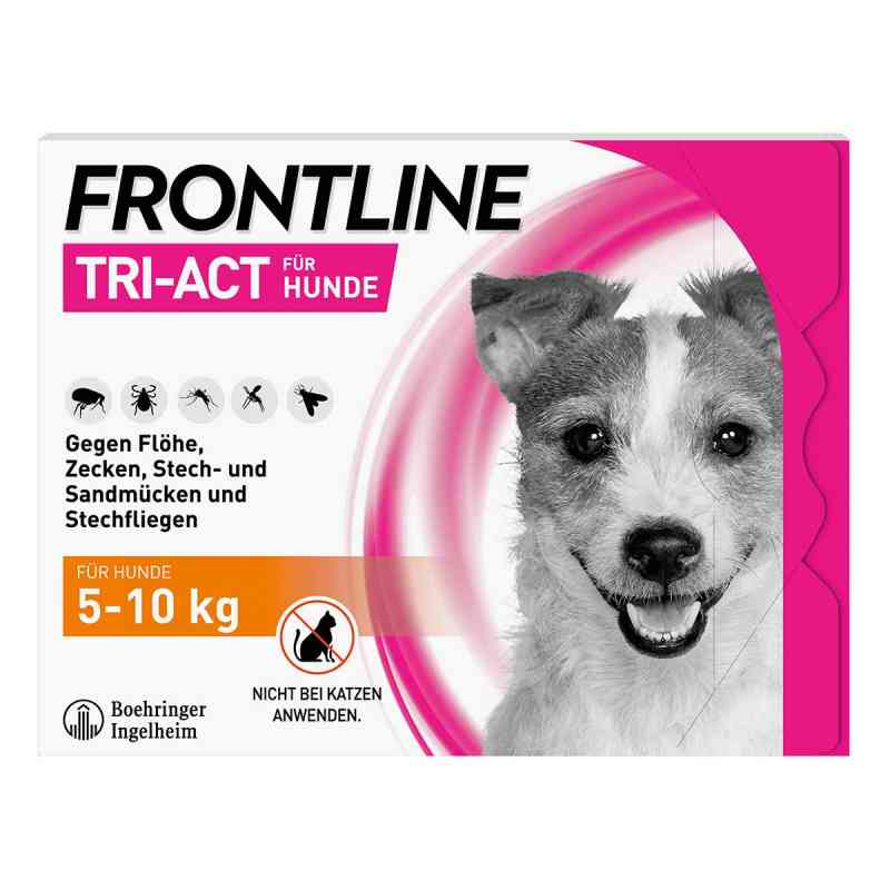 FRONTLINE TRI-ACT® für Hunde 5-10 kg 6 stk von Boehringer Ingelheim VETMEDICA GmbH PZN 16359861