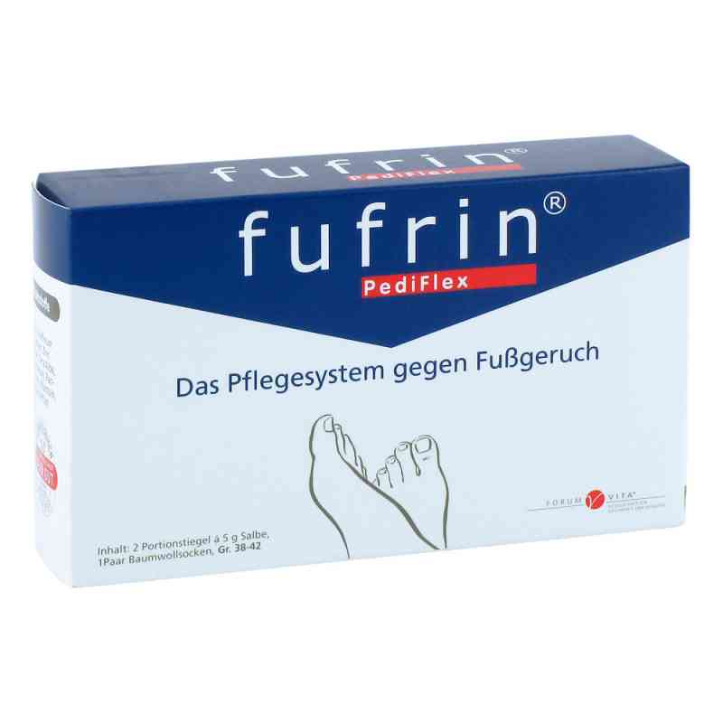 Fufrin Pediflex Pflegesyst.socke+Salbe Größe 38-42 2X5 g von Forum Vita GmbH & Co. KG PZN 05464804