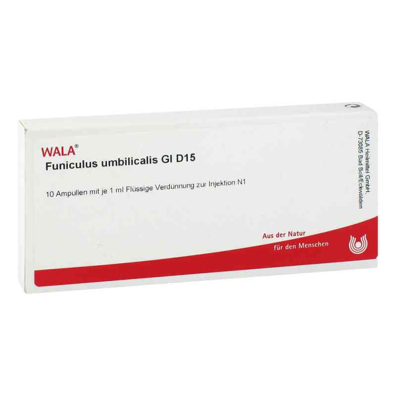 Funiculus Umbilicalis Gl D15  Ampullen 10X1 ml von WALA Heilmittel GmbH PZN 03357671