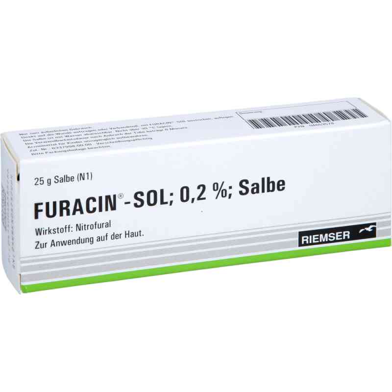 Furacin Sol Salbe 25 g von Esteve Pharmaceuticals GmbH PZN 04653578