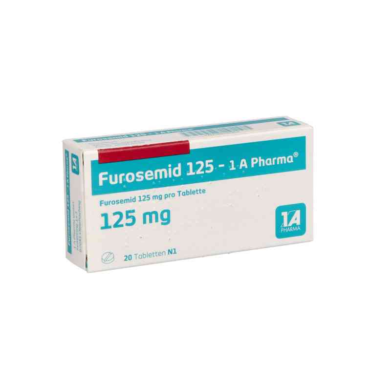 Furosemid 125-1a Pharma Tabletten 20 stk von 1 A Pharma GmbH PZN 00036363