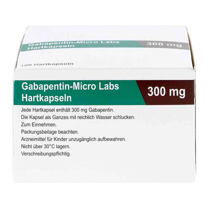 Gabapentin Micro Labs 300 mg Hartkapseln 100 stk