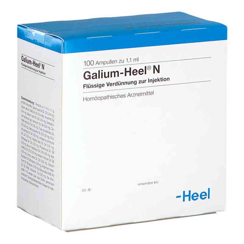 Galium Heel N Ampullen 100 stk von Biologische Heilmittel Heel GmbH PZN 01675763