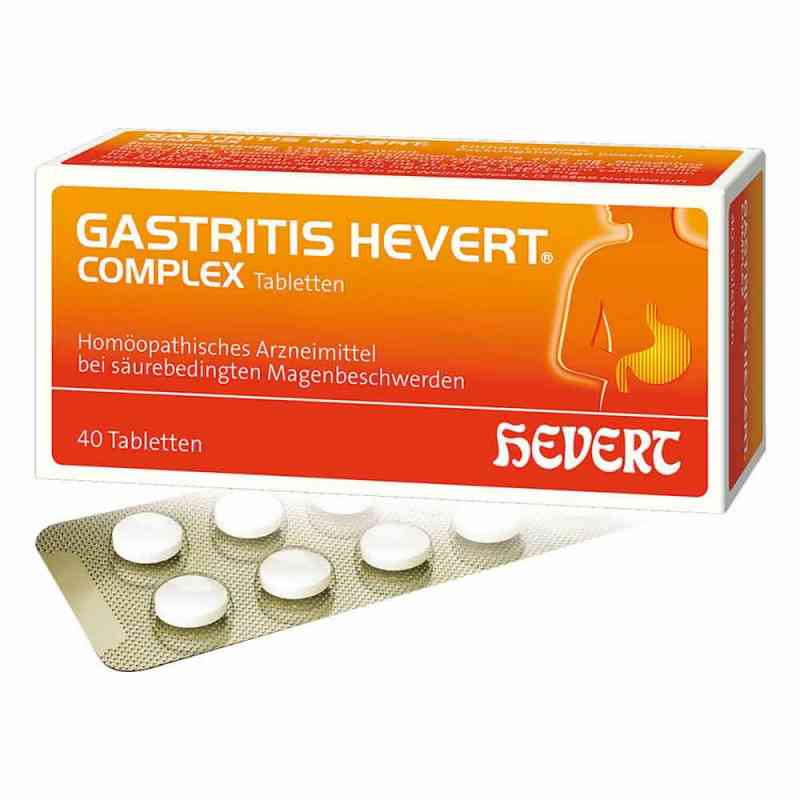 Gastritis Hevert Complex Tabletten 40 stk von Hevert Arzneimittel GmbH & Co. K PZN 04518194