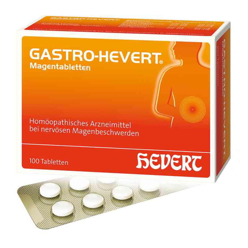 Gastro Hevert Magentabl. 100 stk von Hevert Arzneimittel GmbH & Co. K PZN 04947334
