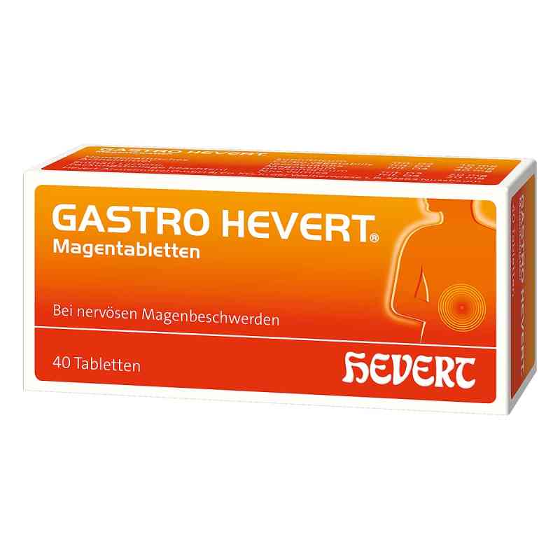 Gastro Hevert Magentabl. 40 stk von Hevert-Arzneimittel GmbH & Co. KG PZN 04947328