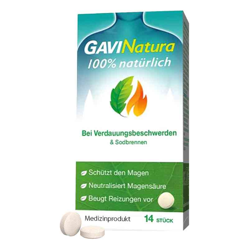GAVINatura Lutschtabl. bei Verdauungsbeschwerden & Sodbrennen 14 stk von Reckitt Benckiser Deutschland GmbH PZN 17178481
