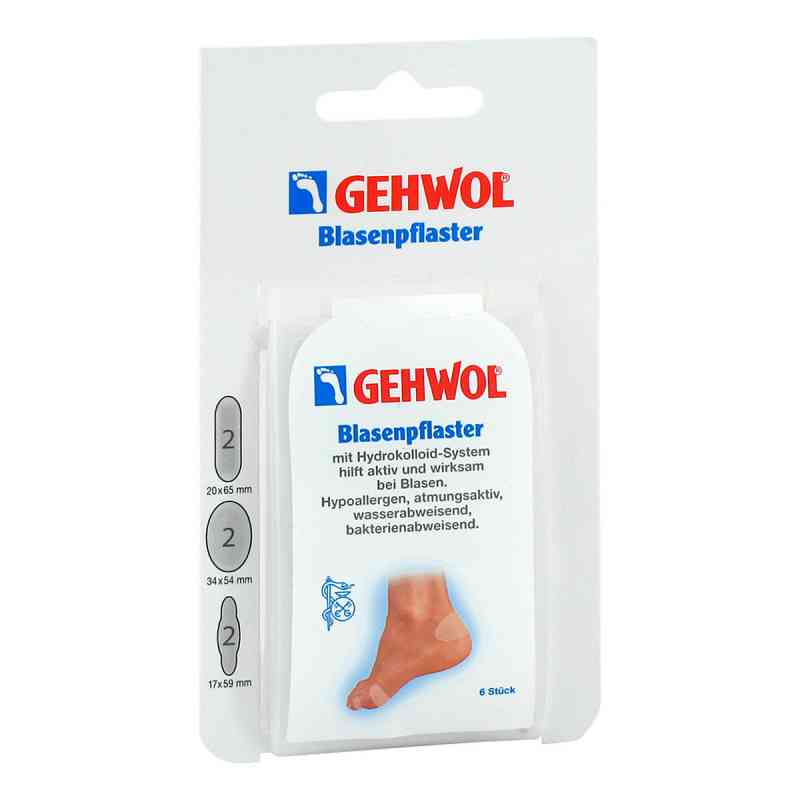 Gehwol Blasenpflaster sortiert 6 stk von Eduard Gerlach GmbH PZN 13475526