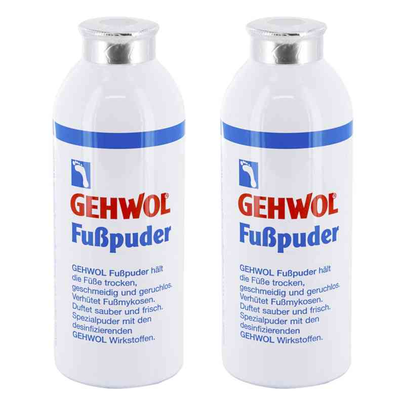 Gehwol Fußpuder Streudose 2x100 g von Eduard Gerlach GmbH PZN 08105185