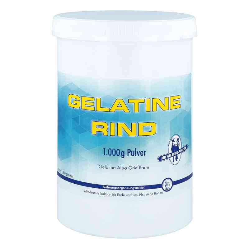 Gelatine Rind Pulver Beutel 1000 g von Pharma Peter GmbH PZN 06197771