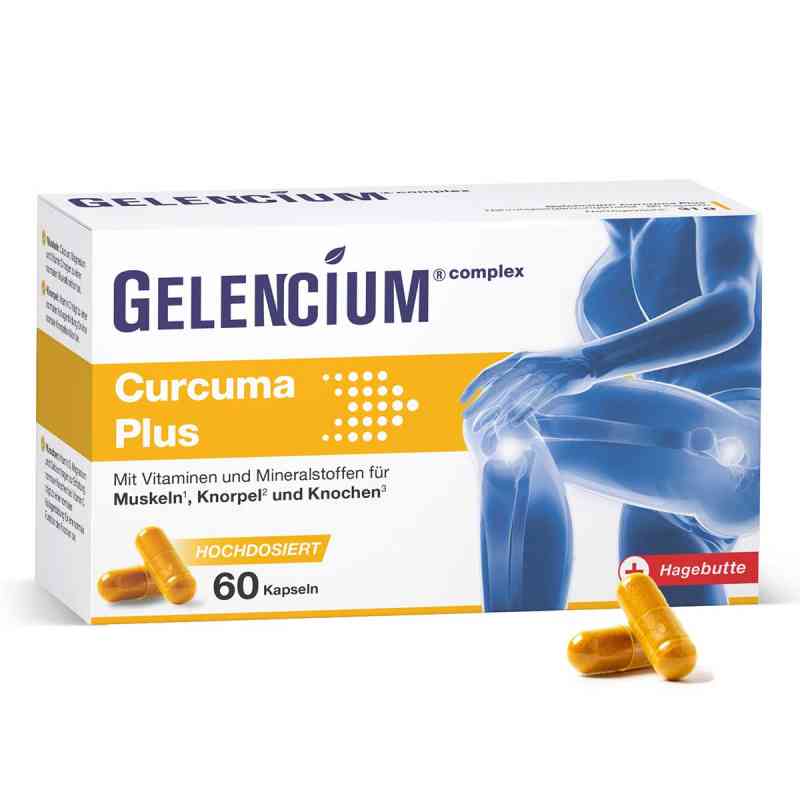 Gelencium Curcuma Plus mit Vitamin C Kapseln 60 stk von Heilpflanzenwohl GmbH PZN 18295929