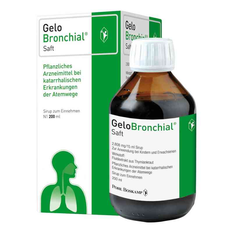GeloBronchial-Saft pflanzlicher Hustensaft 200 ml von G. Pohl-Boskamp GmbH & Co. KG PZN 01097817