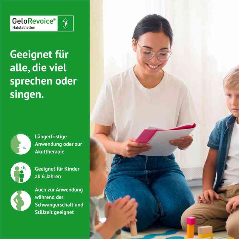 GeloRevoice Halstabletten Grapefruit-Menthol Lutschtabletten 20 stk