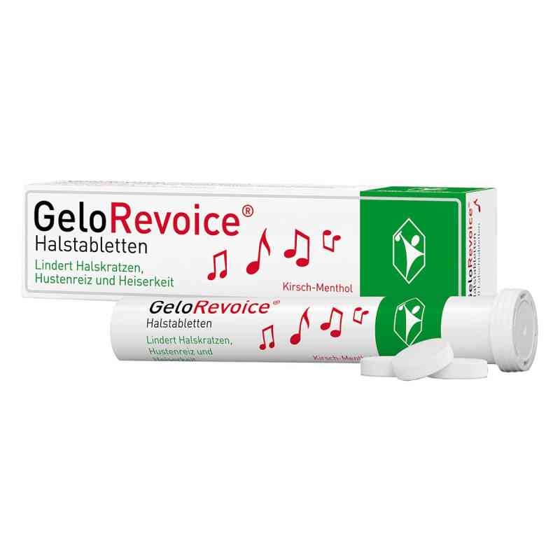 GeloRevoice Halstabletten Kirsch-Menthol Lutschtabletten 20 stk 
