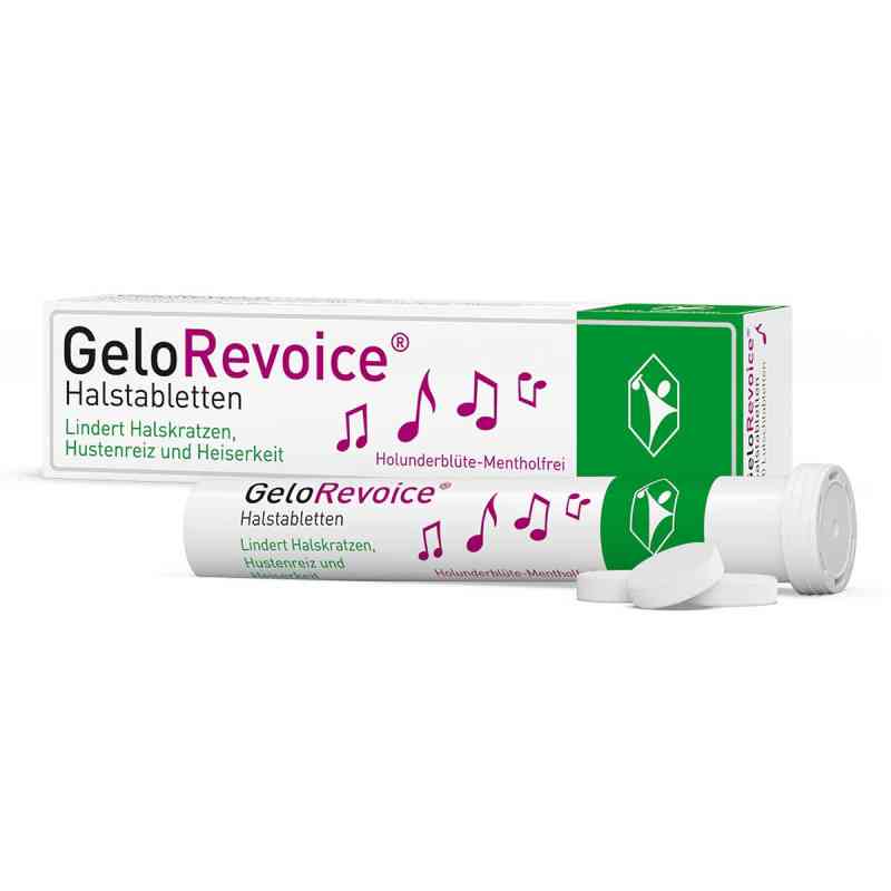 GeloRevoice Holunderblüte-Mentholfrei Lutschtabletten 20 stk von G. Pohl-Boskamp GmbH & Co. KG PZN 15201371