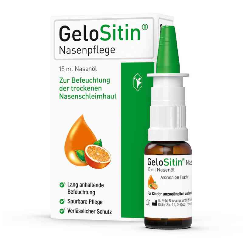 GeloSitin Nasenpflege mit Sesamöl 15 ml von G. Pohl-Boskamp GmbH & Co. KG PZN 03941654