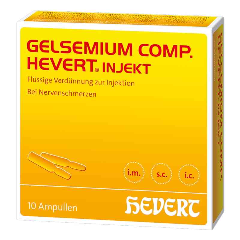 Gelsemium Comp.hevert injekt Ampullen 10X2 ml von Hevert-Arzneimittel GmbH & Co. KG PZN 14179267