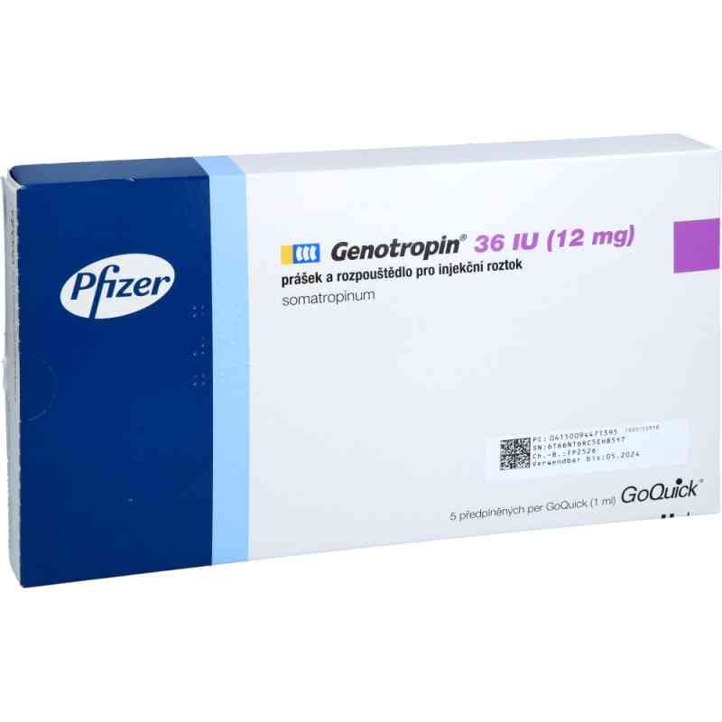 Genotropin 12 mg/ml Goquick Fertigpen 5 stk von Orifarm GmbH PZN 09447139