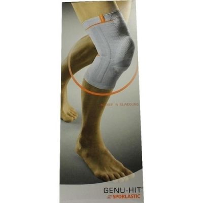 Genu-hit Kniebandage Größe 4 platinum 07081 1 stk von SPORLASTIC GmbH & Co. KG PZN 06114727