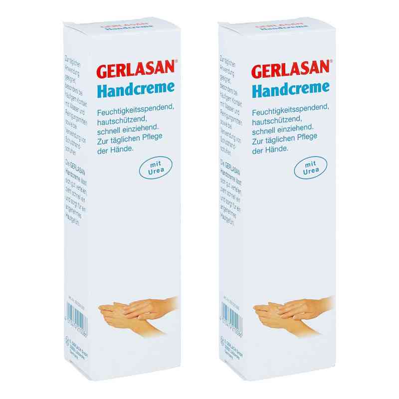 Gerlasan Handcreme Mit Urea 2x75 ml von Eduard Gerlach GmbH PZN 08105179