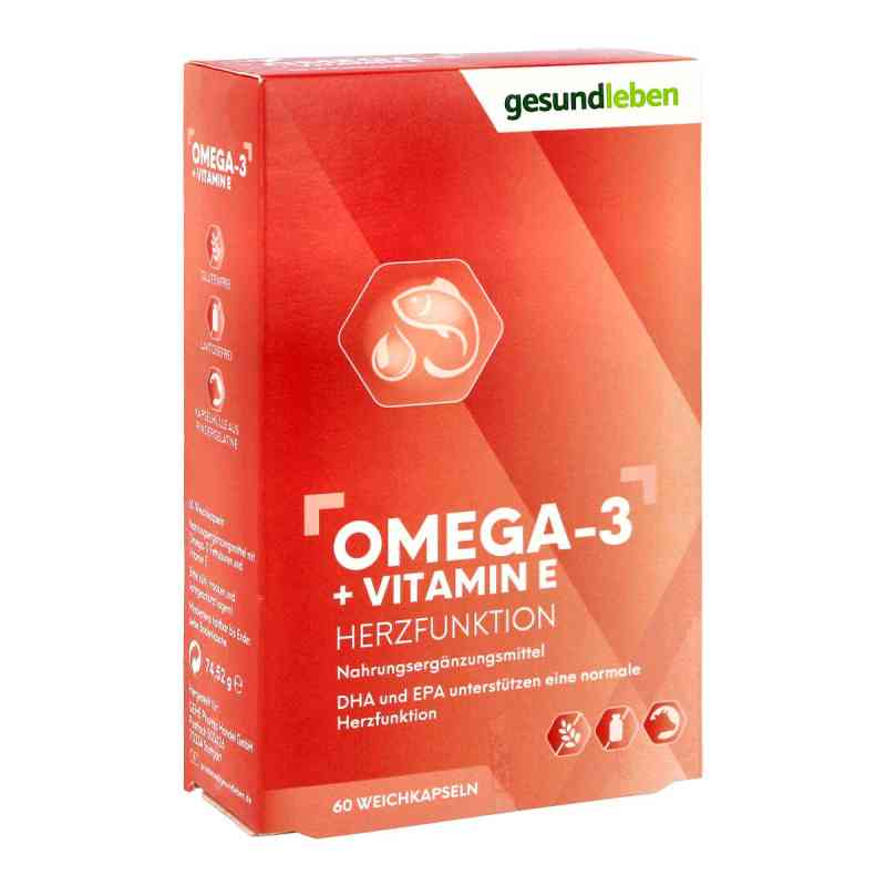 Gesund Leben Omega-3 1.000 mg Kapseln+vitamin E 60 stk von Alliance Healthcare Deutschland GmbH PZN 10518146