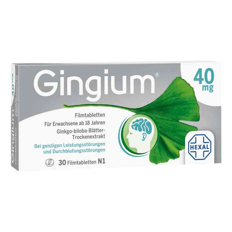 Gingium® 40 mg Filmtabletten 30 stk von Hexal AG PZN 06189211