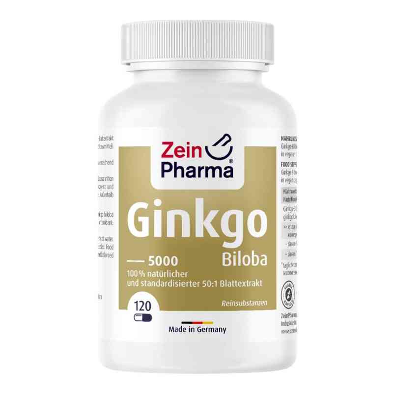 Ginkgo Caps 120 stk von Zein Pharma - Germany GmbH PZN 06918360