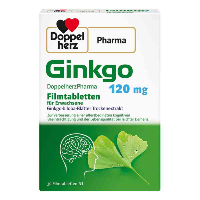 Ginkgo Doppelherzpharma 120 Mg Filmtabletten 30 stk von Queisser Pharma GmbH & Co. KG PZN 18746094