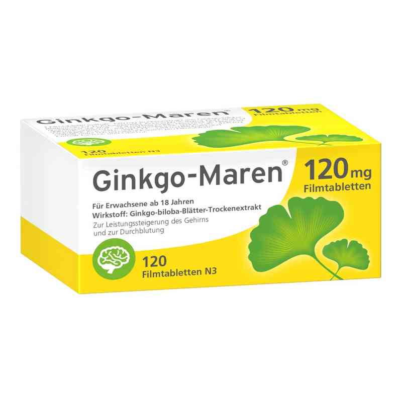 Ginkgo-Maren 120mg 120 stk von HERMES Arzneimittel GmbH PZN 09206677