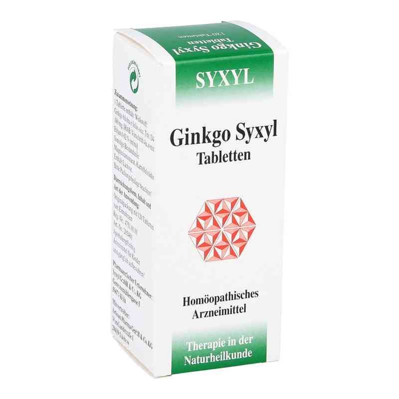 Ginkgo Syxyl Tabletten 120 stk von MCM KLOSTERFRAU Vertr. GmbH PZN 07610888