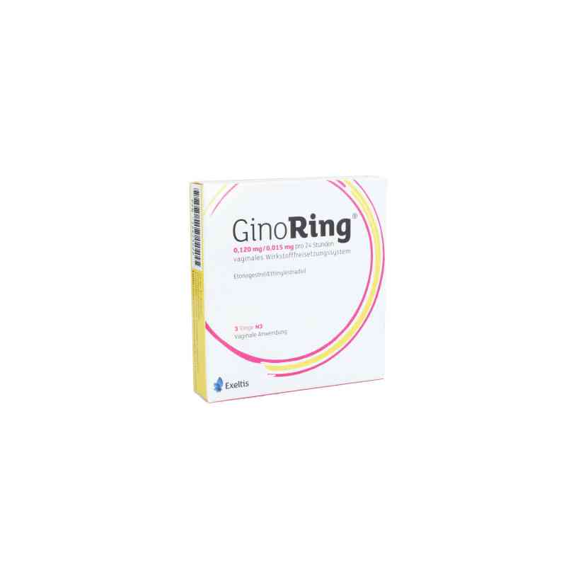 Ginoring 0,120 mg/0,015 mg pro 24h vaginales Wfs 3 stk von Exeltis Germany GmbH PZN 13423222