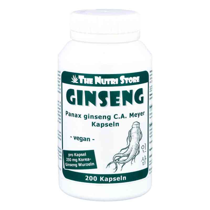 Ginseng 250 Mg Kapseln 200 stk von Hirundo Products PZN 07244610