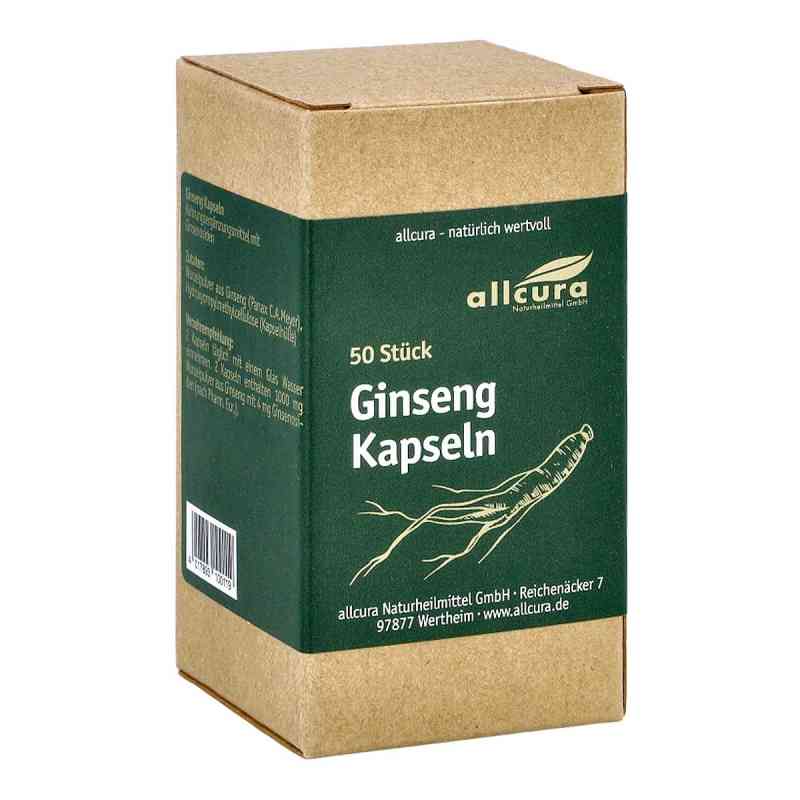 Ginseng 500 Kapseln 50 stk von allcura Naturheilmittel GmbH PZN 17921632