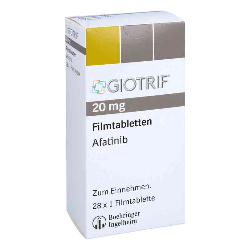 Giotrif 20 mg Filmtabletten 28 stk von Boehringer Ingelheim Pharma GmbH PZN 02482440