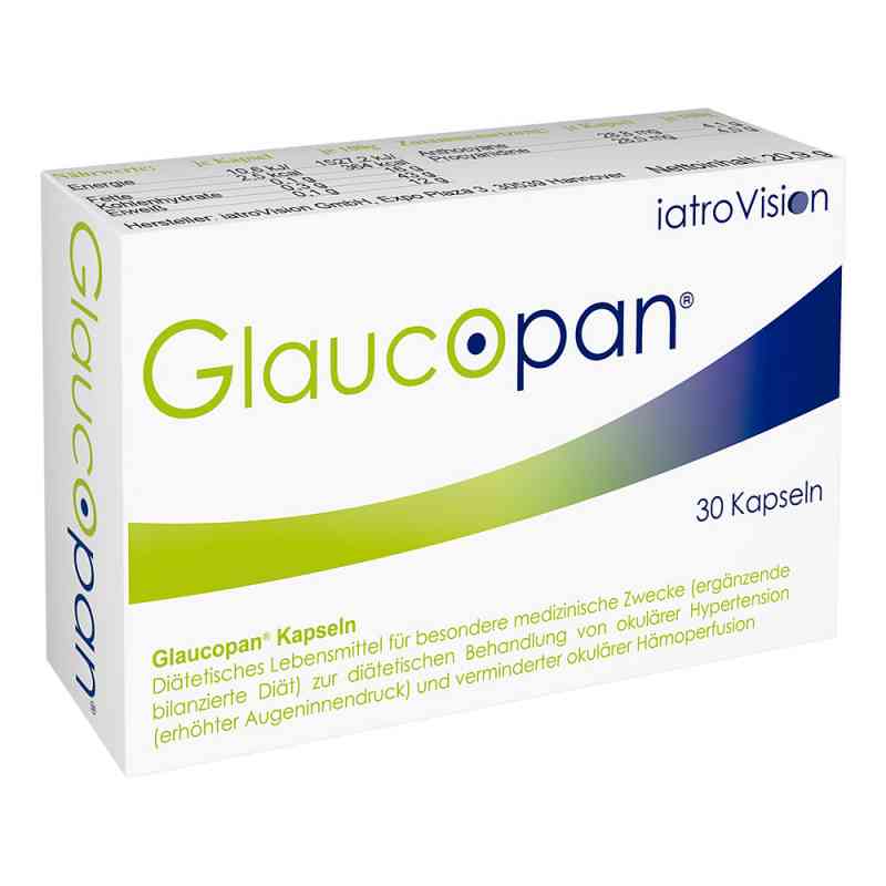 Glaucopan Kapseln 30 stk von iatroVision GmbH PZN 11180100