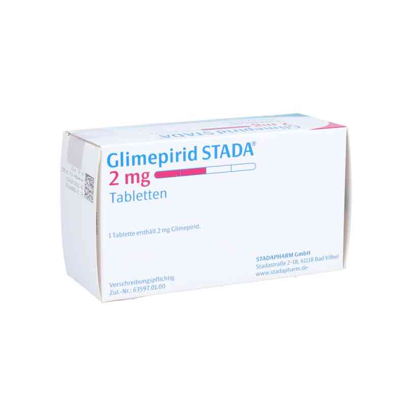 Glimepirid Stada 2 mg Tabletten 180 stk von STADAPHARM GmbH PZN 08999115