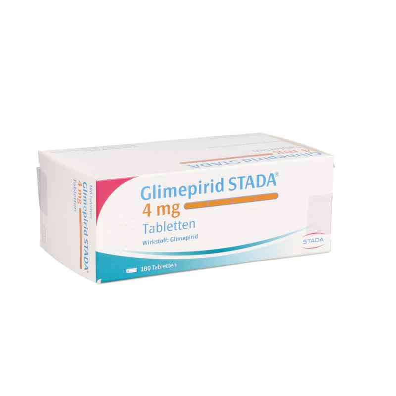 Glimepirid Stada 4 mg Tabletten 180 stk von STADAPHARM GmbH PZN 08999150