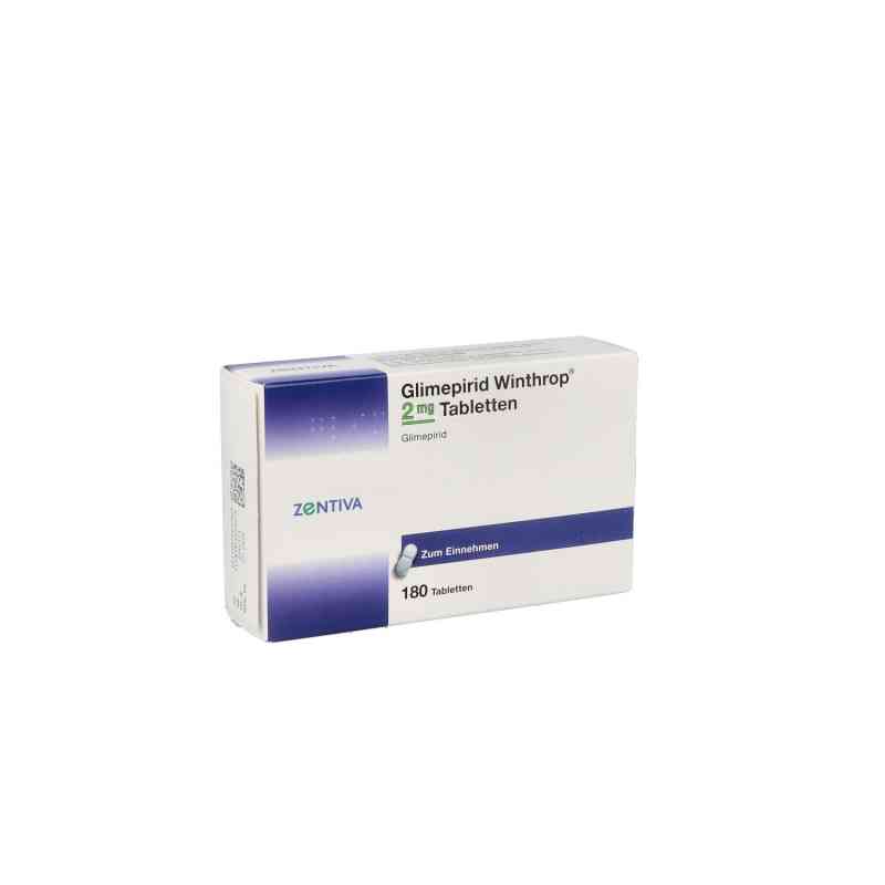 Glimepirid Winthrop 2mg 180 stk von Zentiva Pharma GmbH PZN 07547782