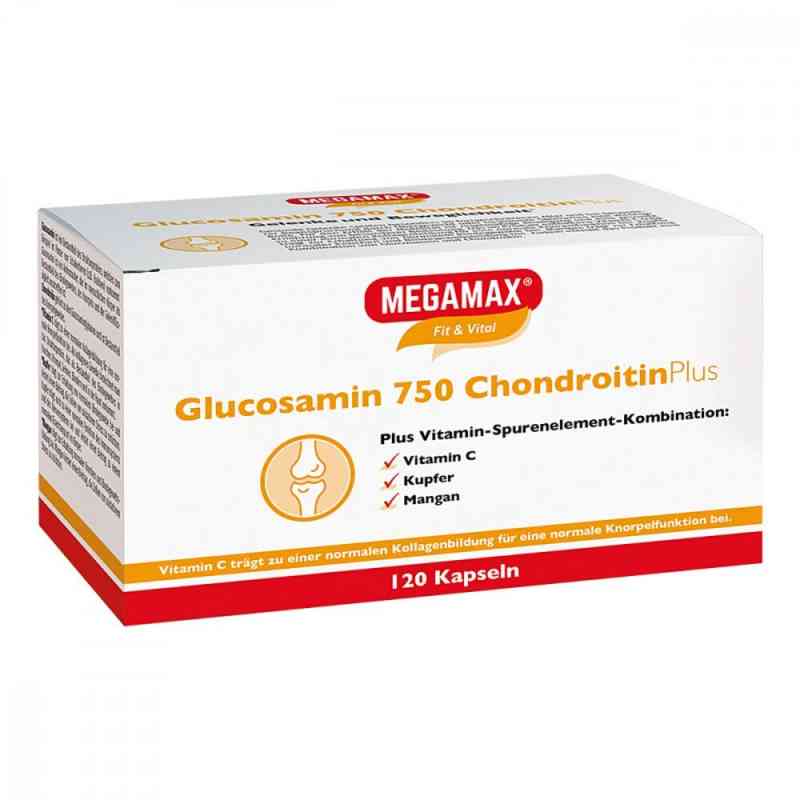 Glucosamin 750 Chondroitin Plus Megamax Kapseln 120 stk von Megamax B.V. PZN 03079835