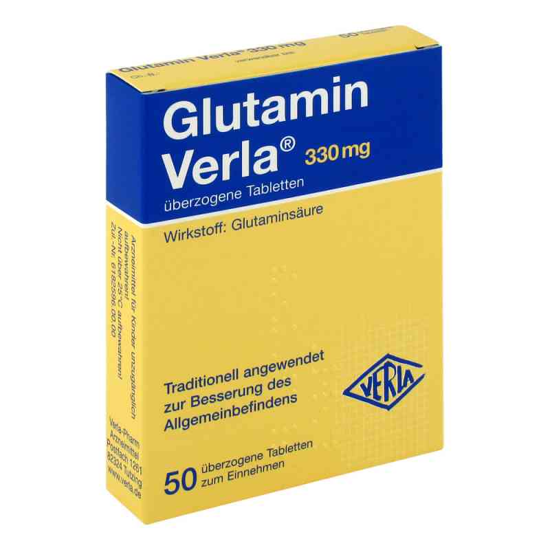 Glutamin Verla überzogene Tabletten 50 stk von Verla-Pharm Arzneimittel GmbH & Co. KG PZN 01919544