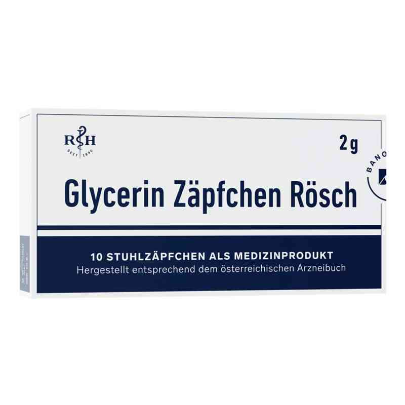 Glycerin Zäpfchen Rösch 2 g gegen Verstopfung 10 stk von BANO Healthcare GmbH PZN 13889328
